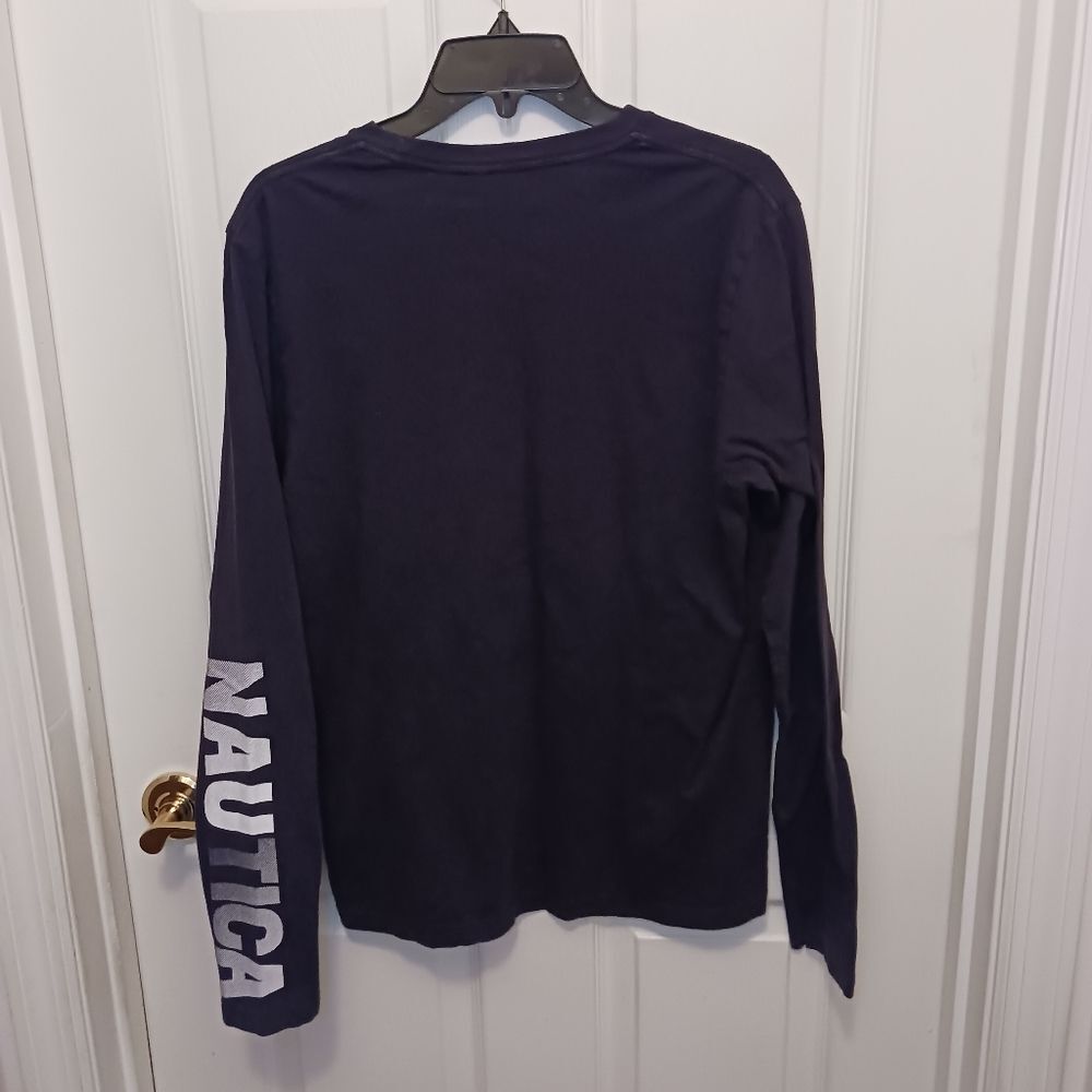 Vintage Nautica Long Sleeve T-Shirt Size S Men's  Women's Nautical Beachy